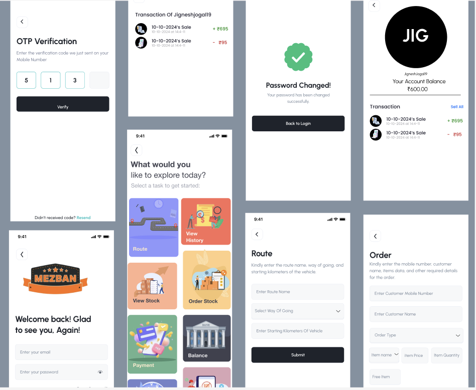 Salesmen Management System
