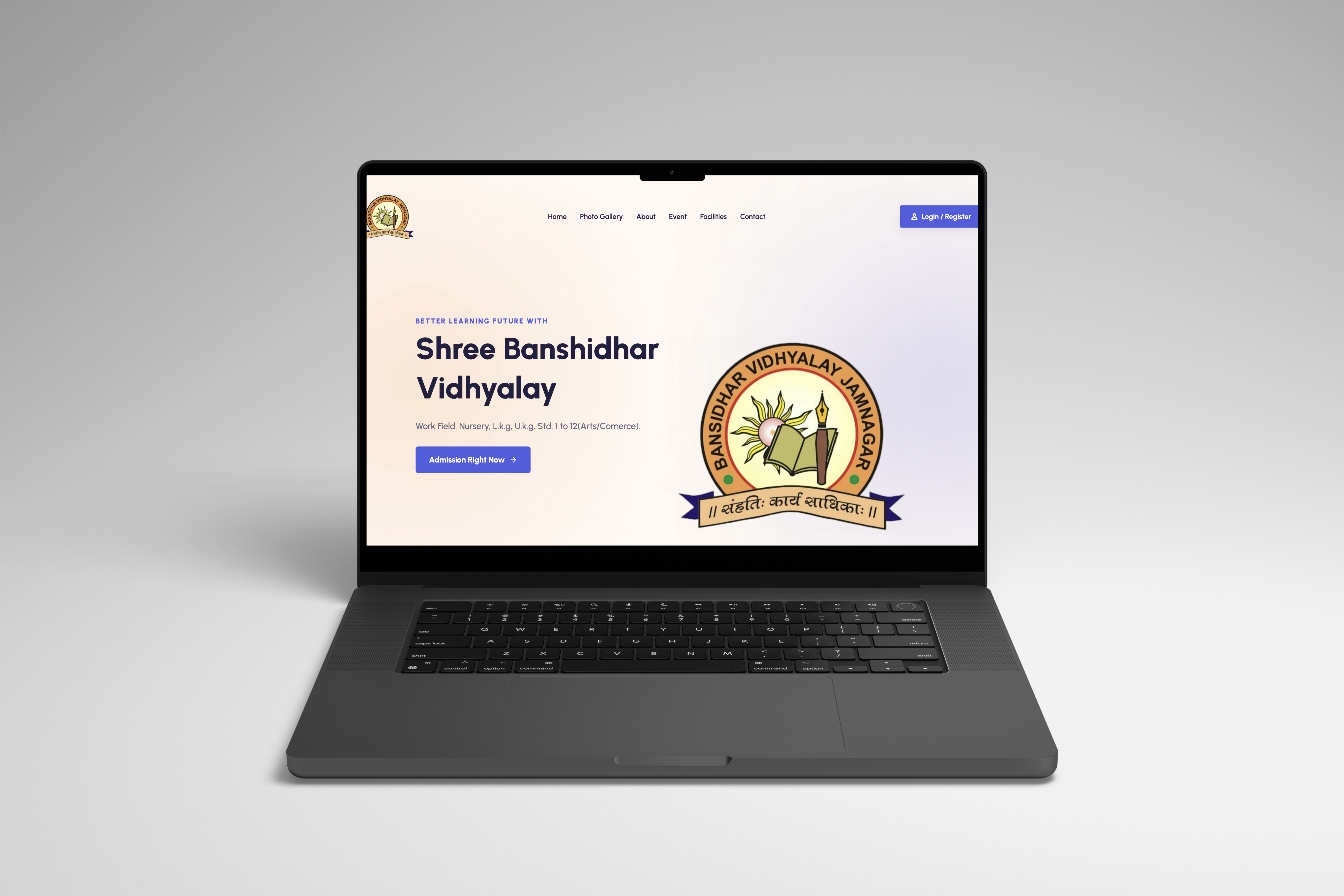 School Management Website